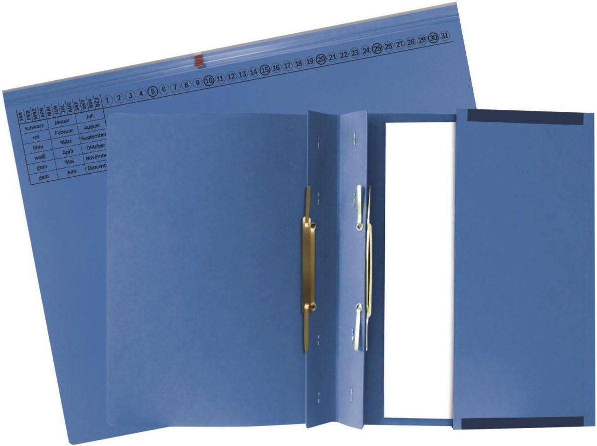 Exacompta Exaflex Premium Hängehefter Amtsheftung DIN A4 blau