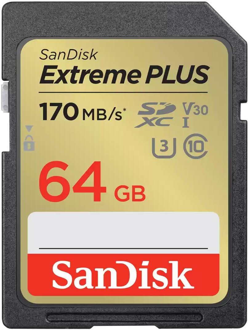 SanDisk Extreme PLUS Speicherkarte 64 GB