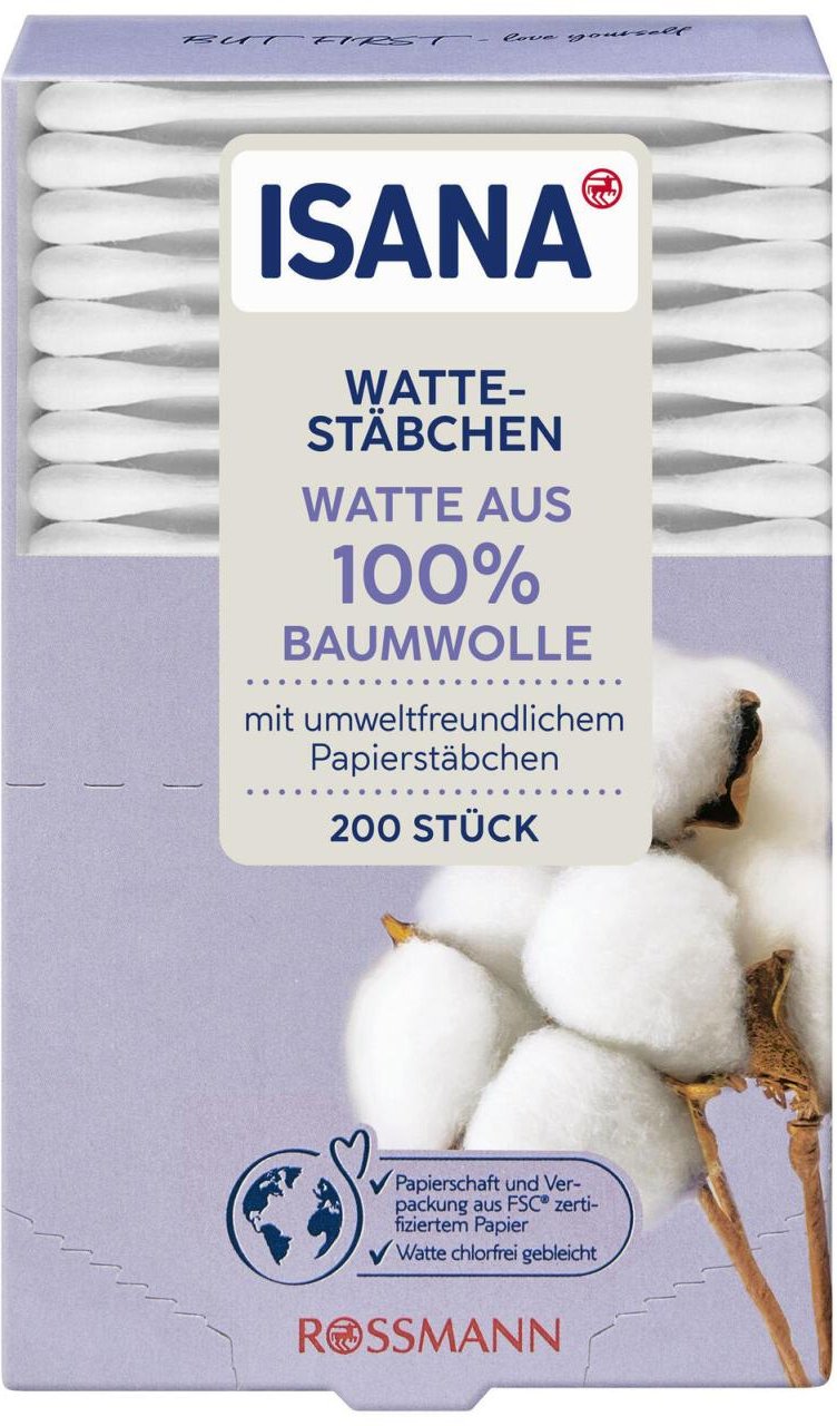 Thumbnail - ISANA Wattestäbchen