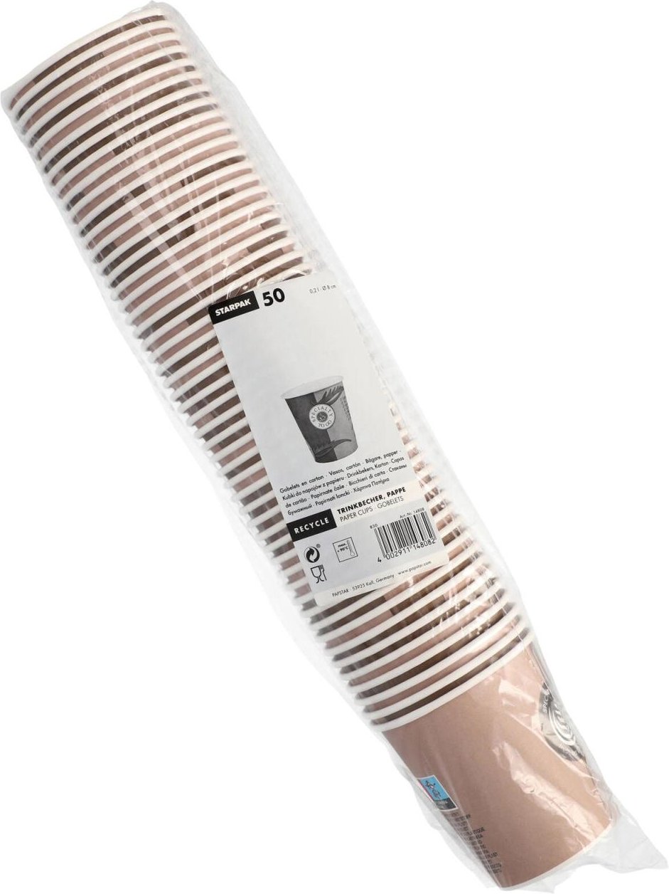 Thumbnail - STARPAK To Go Einweg Kaffeebecher - 0,2l - 50 Stück