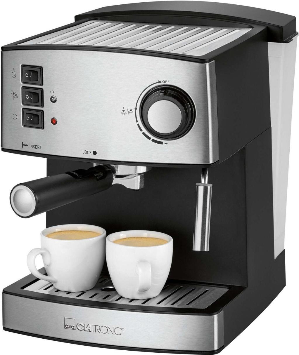 Thumbnail - CLATRONIC ES 3643 Espressomaschine silber/schwarz
