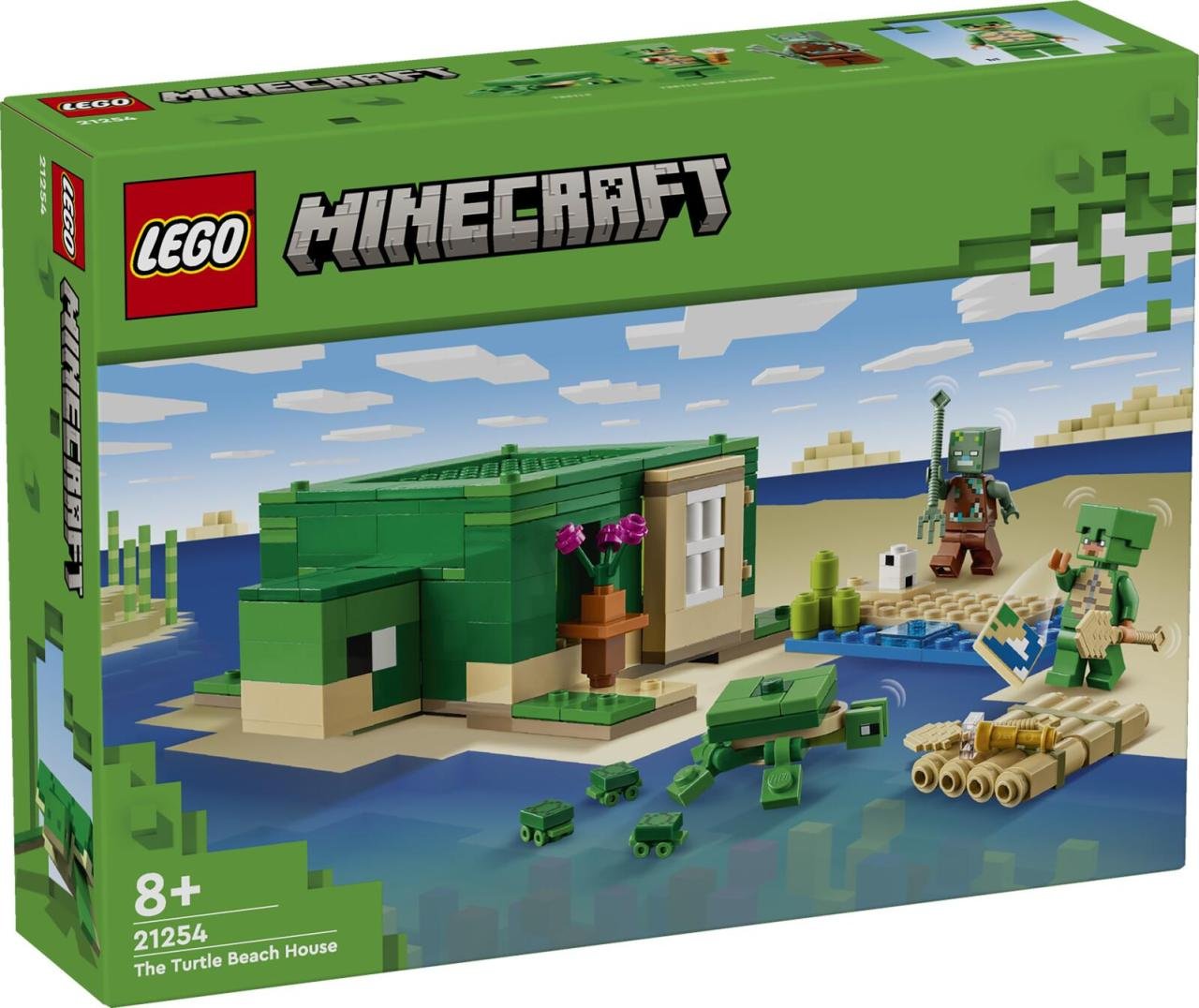 LEGO® Minecraft™ 21254 Das Schildkrötenstrandhaus