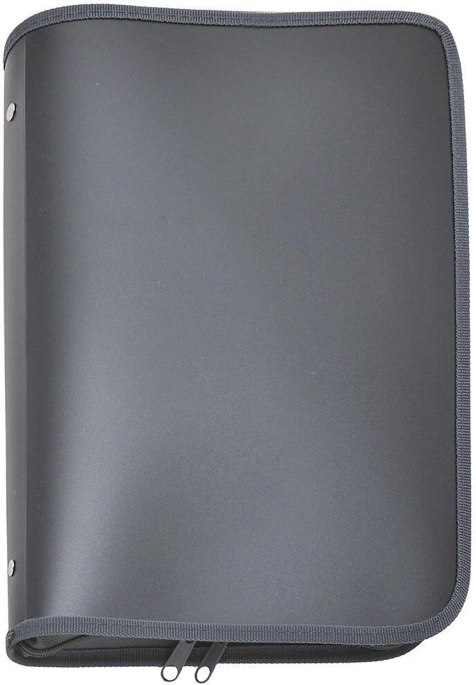 FolderSys Reißverschlussbeutel A4 grau