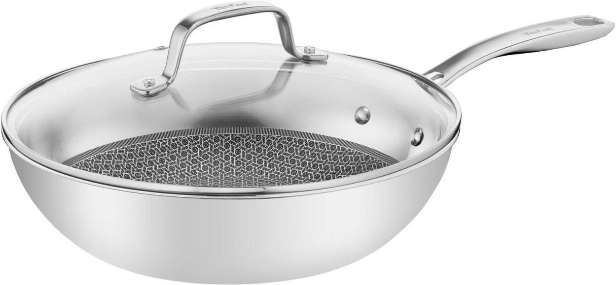 Tefal® Eternal Wok Pfanne 28 cm silber