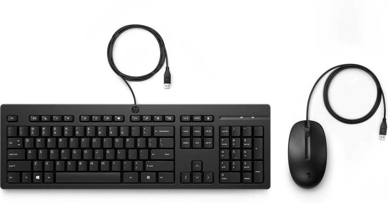 HP 225 Maus und Tastatur (kabelgebunden)