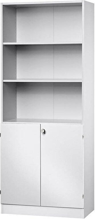 HAMMERBACHER Regalschrank V6770, V6770/W/W/SG weiß
