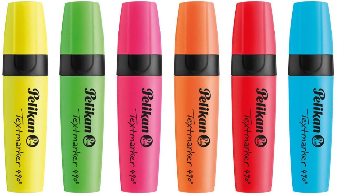 Pelikan 490 Textmarker Mehrfarbig