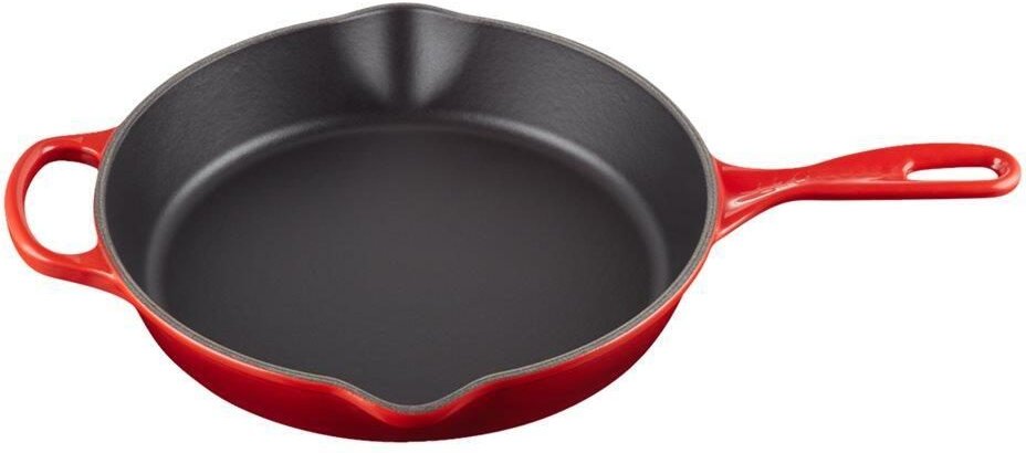 Le Creuset Brat-/Servierpfanne 26 cm, kirschrot