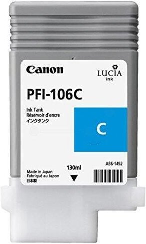 Canon Original PFI-106C Druckerpatrone - cyan 130ml