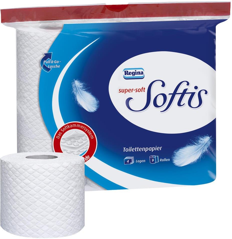 Thumbnail - Softis Toilettenpapier 4-lagig