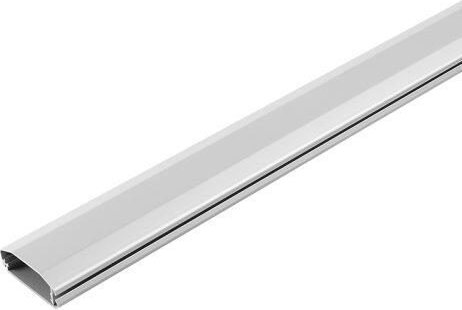 Hagor HA Cablecover Click 110 Silver Aluminium Kabelkanal mit Klappdeckel