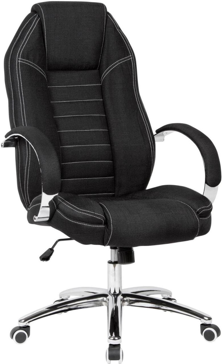 AMSTYLE Chefsessel SPM1.409 Jeansoptik schwarz