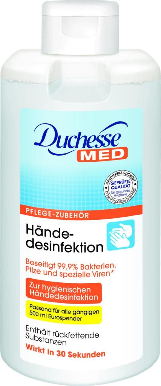 Duchesse MED Händedesinfektionsmittel 0,5 l