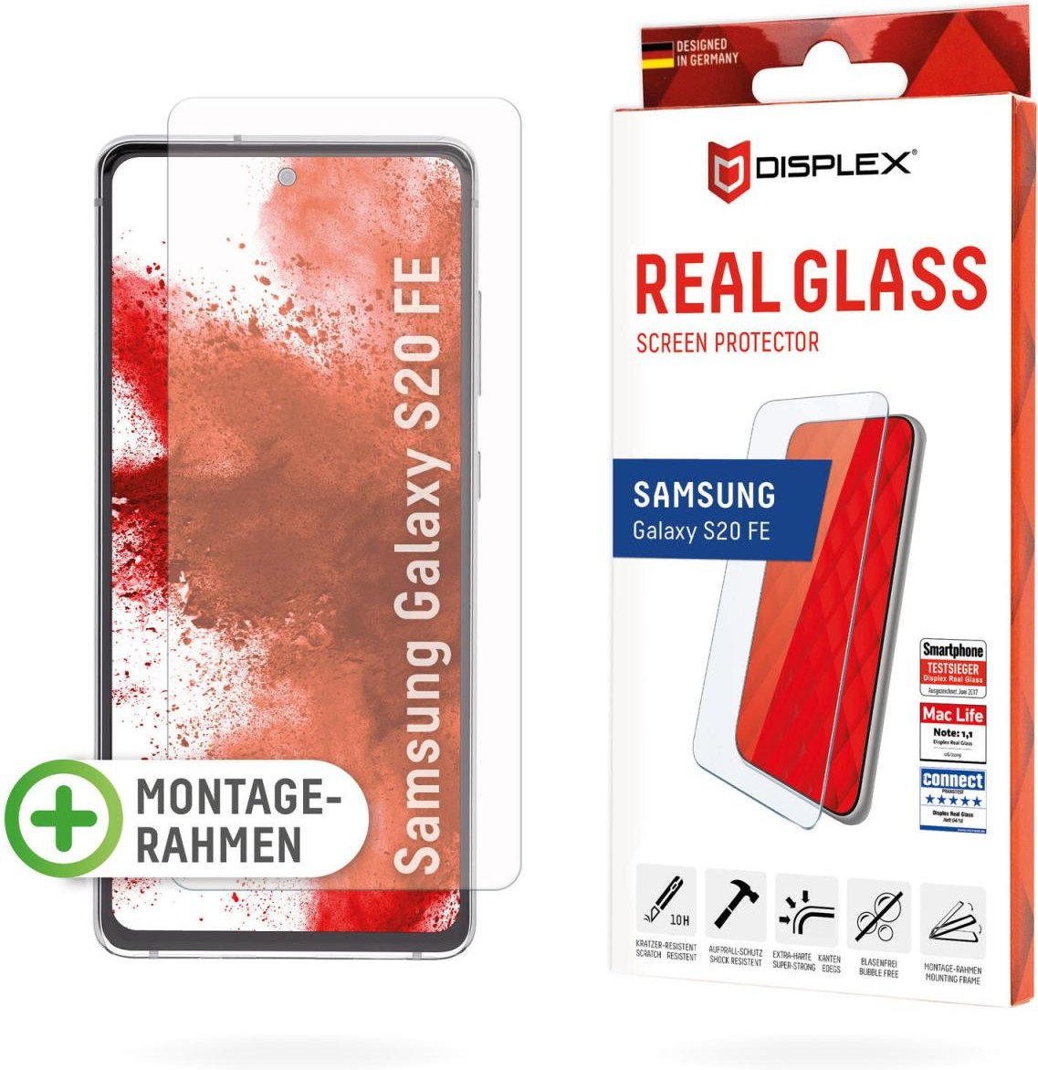 Thumbnail - DISPLEX Panzerglas Displayschutz für Samsung Galaxy S20 FE/ S20 FE 5G