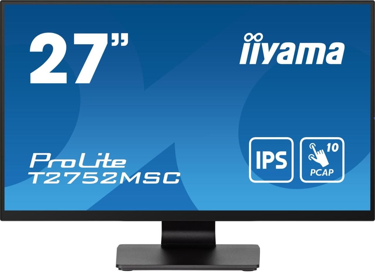 Thumbnail - iiyama ProLite T2752MSC-B1 Multi-Touch-Monitor 68,6cm (27")