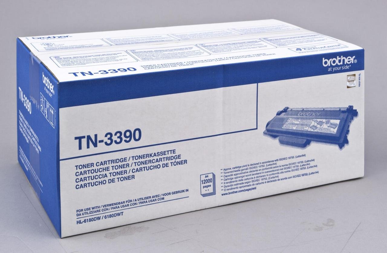Thumbnail - Brother Original TN3390 Toner schwarz 12.000 Seiten (TN-3390)