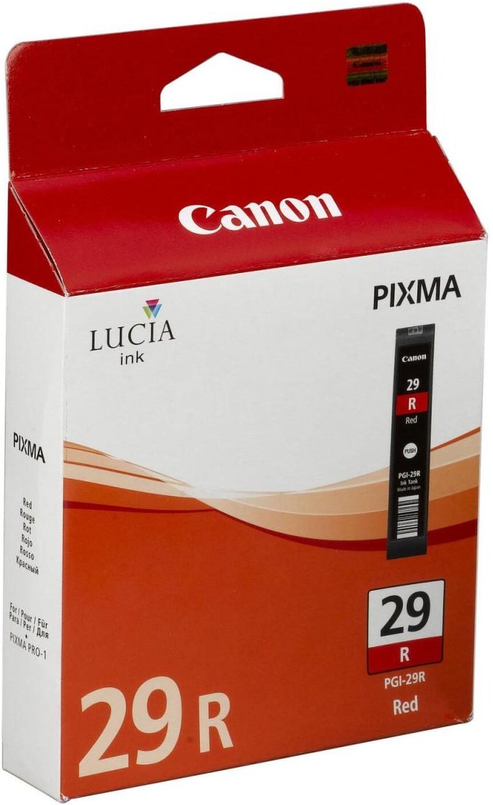 Canon Original PGI-29R Druckerpatrone - rot 2.460 Seiten