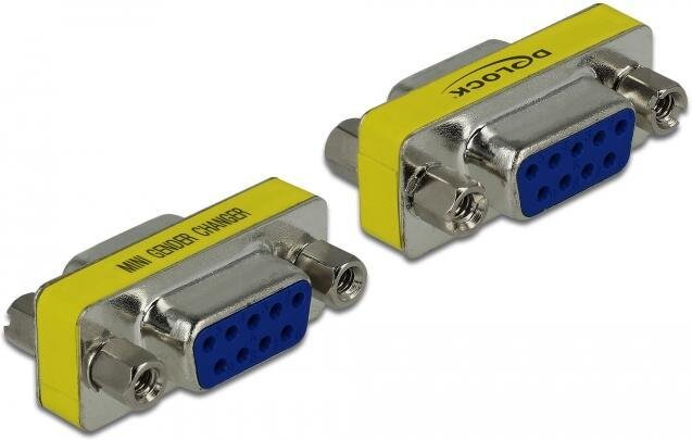 DeLOCK Adapter Gender Changer D-Sub9 Buchse