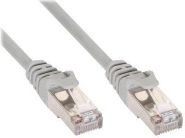 InLine® Patchkabel, SF/UTP, Cat.5e, grau, 3m
