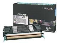Lexmark Original Toner Standard Variante - C524 schwarz 8000 Seiten (C5242KH)