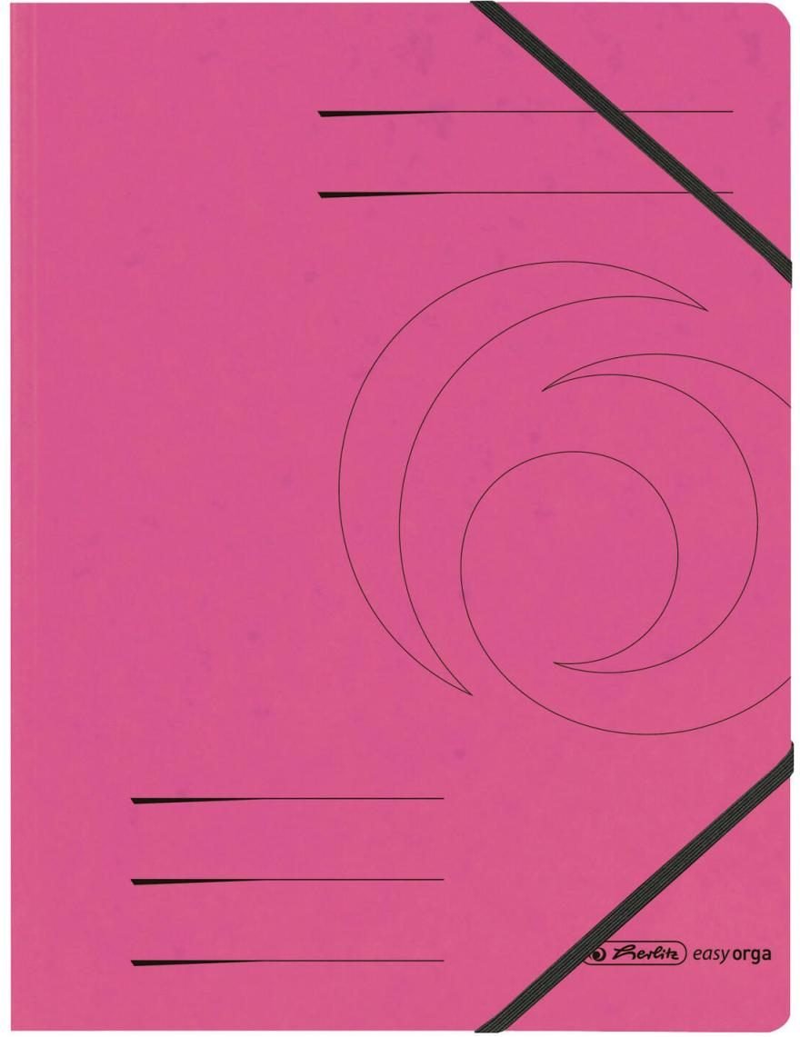 Thumbnail - herlitz Eckspanner Easy Orga DIN A4 pink