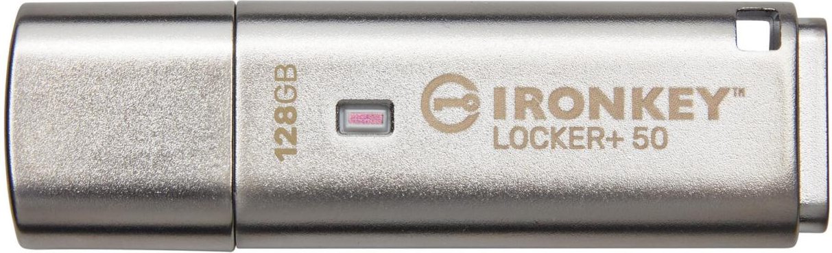 Kingston IronKey Locker+ 50 USB-Stick 128 GB