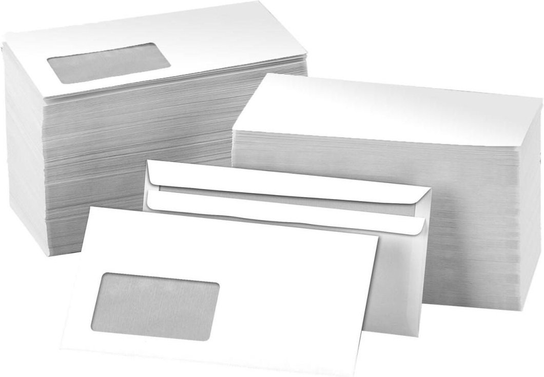 Thumbnail - MAILmedia Briefumschläge DIN lang mit Fenster selbstklebend