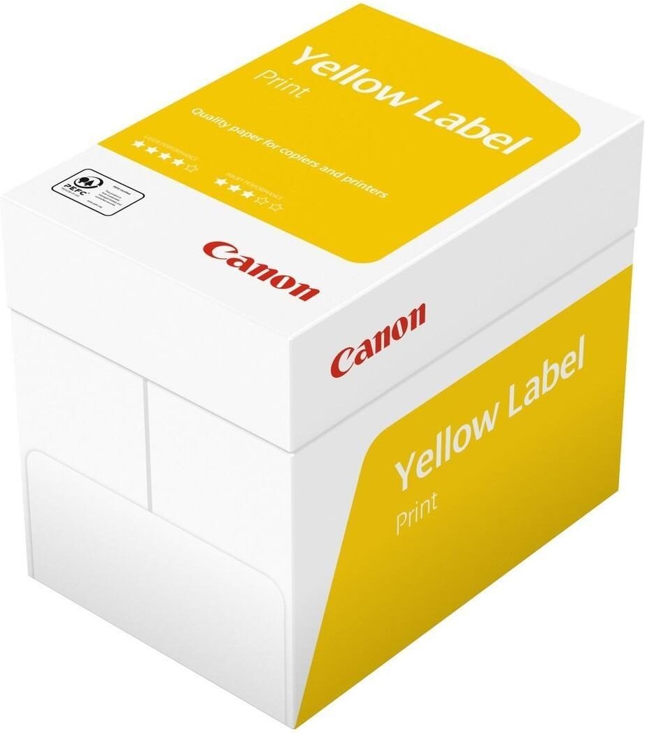 Canon Yellow Label Standard A4-Papier 80 g/m² - 2.500 Blatt Kopierpapier PEFC
