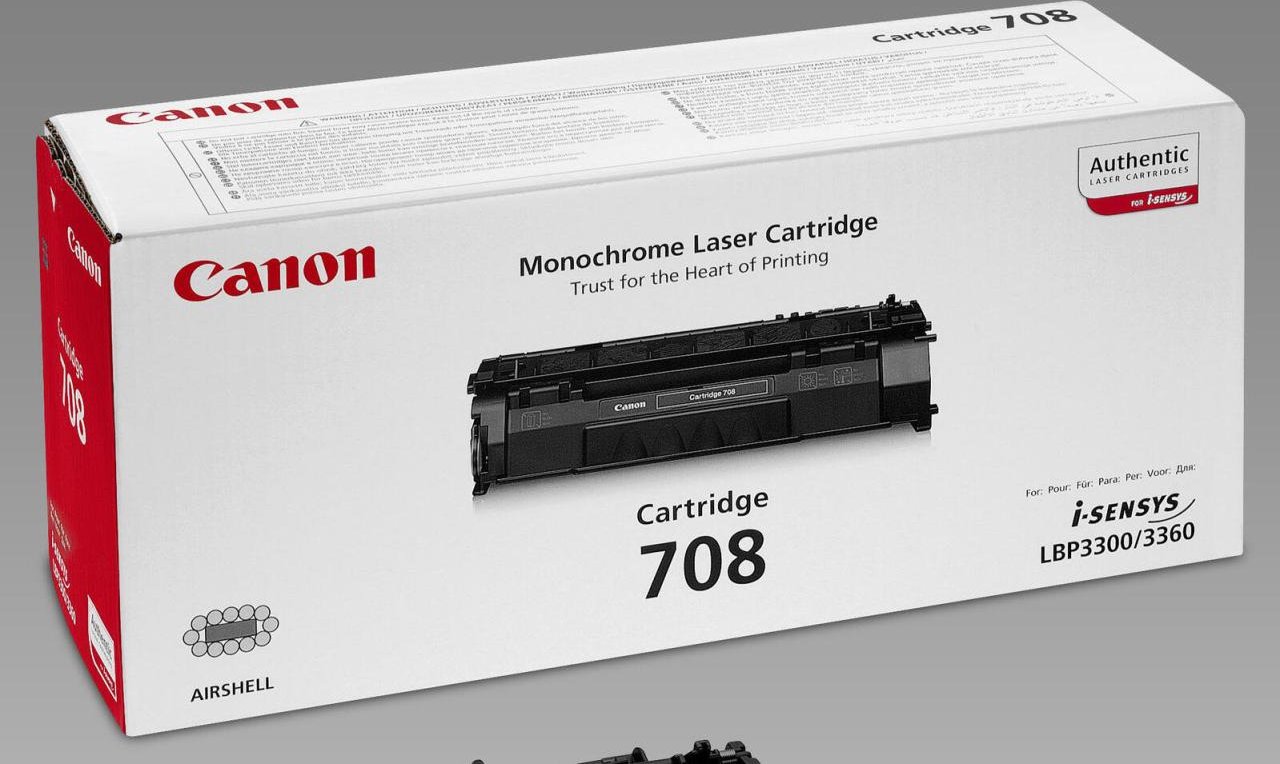 Canon Original Toner 708 schwarz 2.500 Seiten (0266B002)