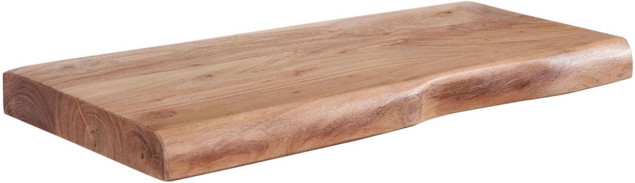WOHNLING Regal Baumkante 40cm akazie