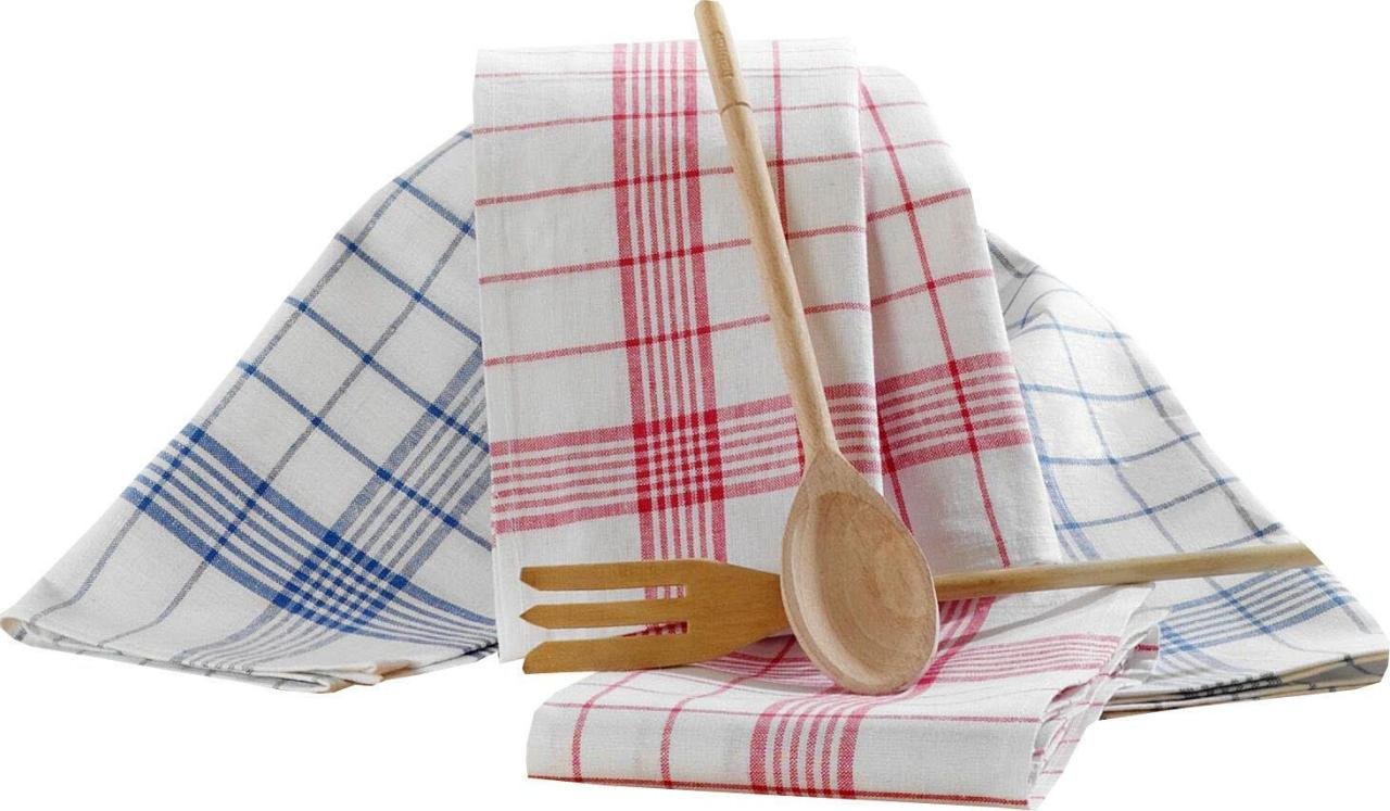 Thumbnail - Geschirrtücher 50 cm x 70 cm farbig kariert