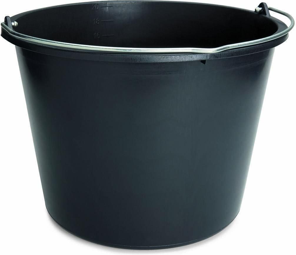 Nölle Baueimer 20,0 l schwarz