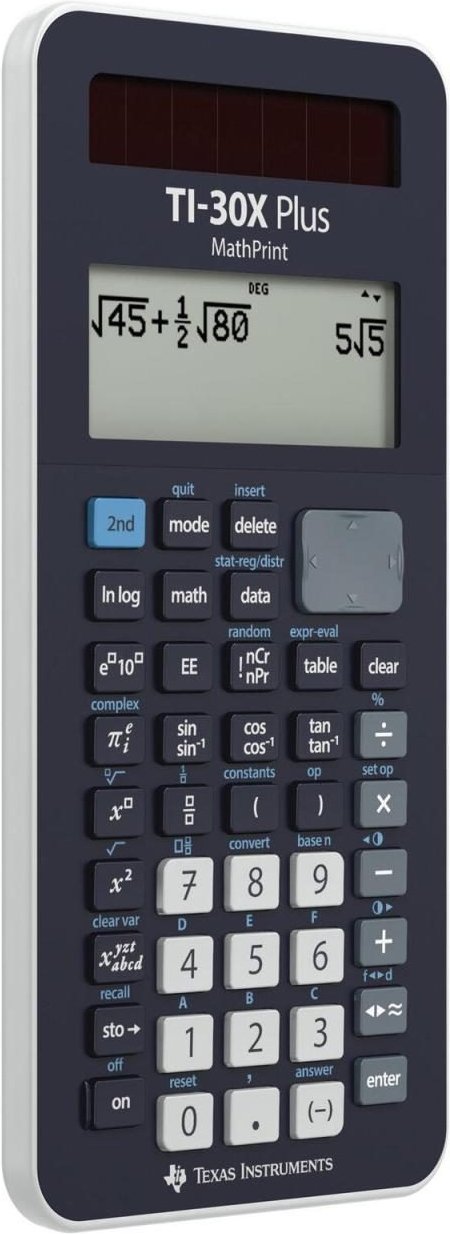 Thumbnail - TEXAS INSTRUMENTS TI-30X Plus MathPrint™ Wissenschaftlicher Taschenrechner schwarz