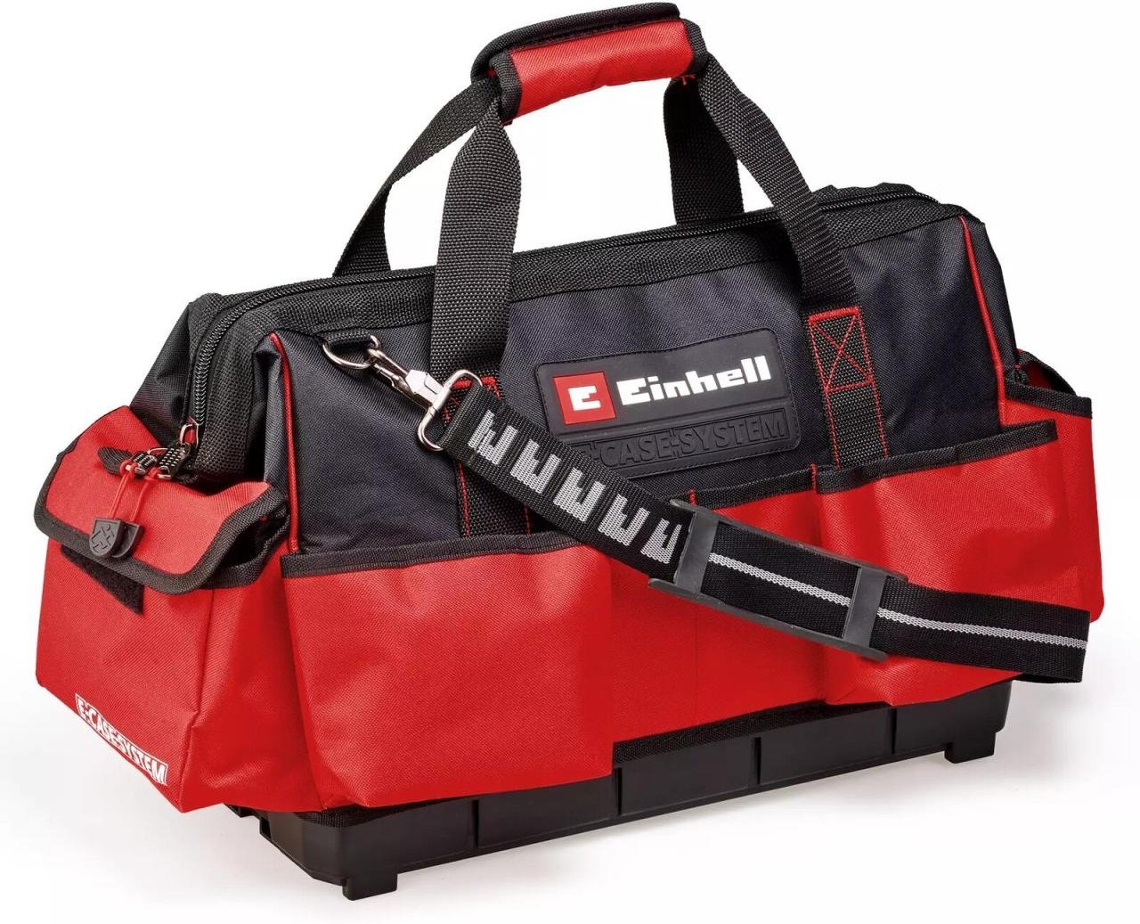 Einhell Systemkoffer E-Case Tasche, schwarz, rot (4540036)