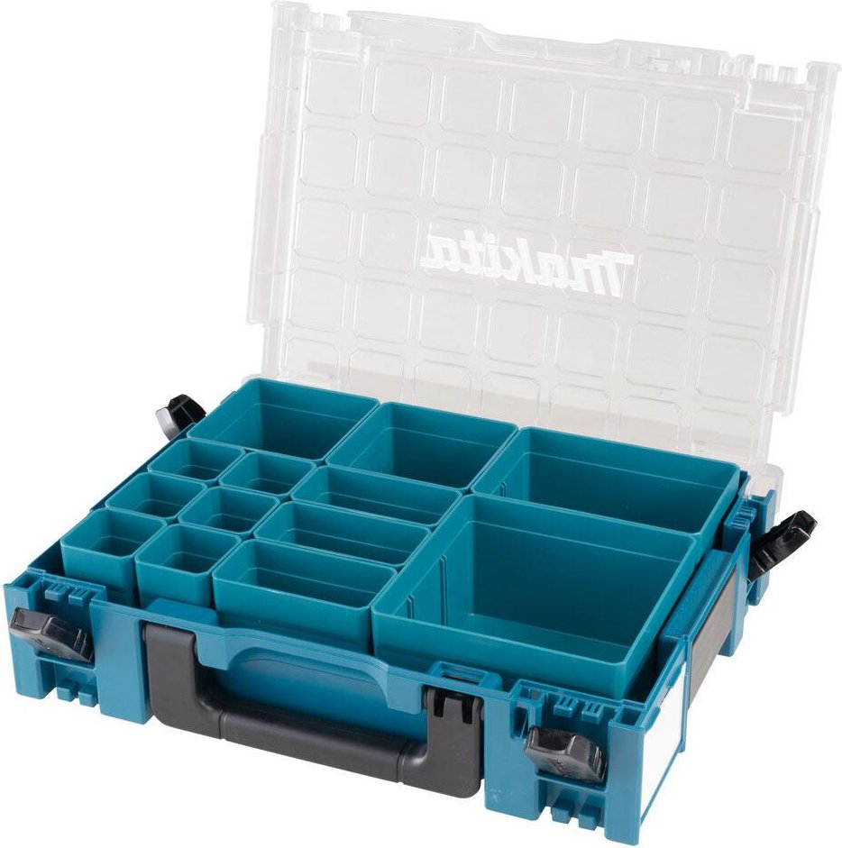 makita MAKPAC-Organizer 191X80-2 Werkzeugkasten 14-teilig