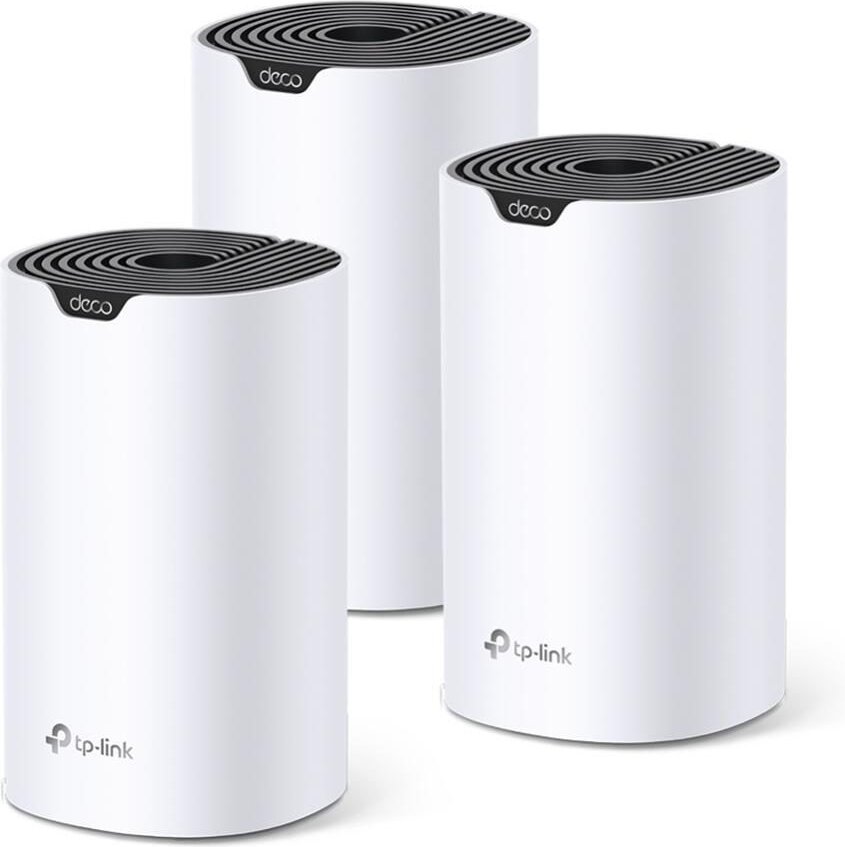 TP-Link Deco S4 - WLAN-System (3 Router) - bis zu 510 m² GigE - 802.11a/b/g/n/ac DECO S4(3-PACK)