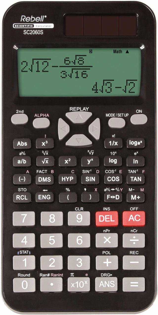 Rebell Schulrechner SC2060S schwarz