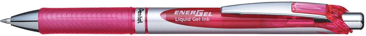 Pentel EnerGel BL77-PX Gelschreiber 0.35 mm, Schreibfarbe: Pink