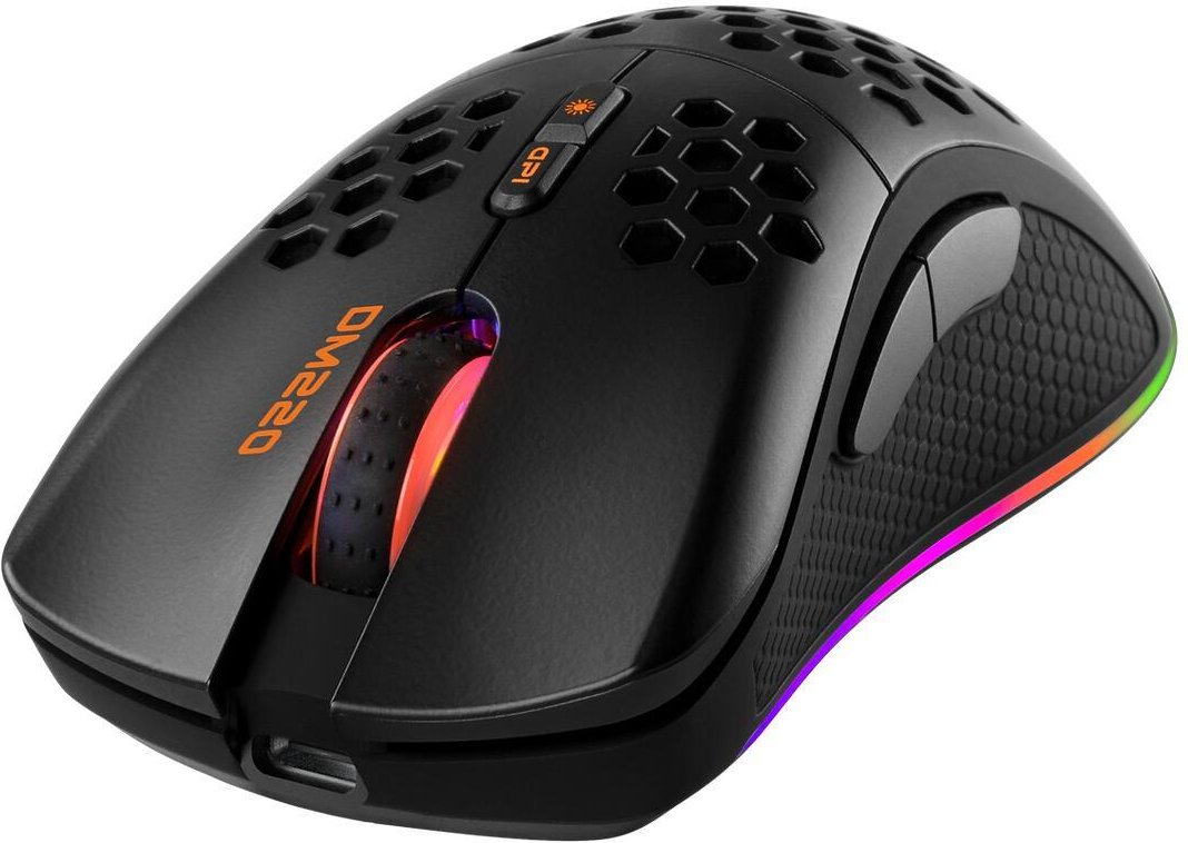 0 Deltaco DM220 Gaming Maus, Schwarz