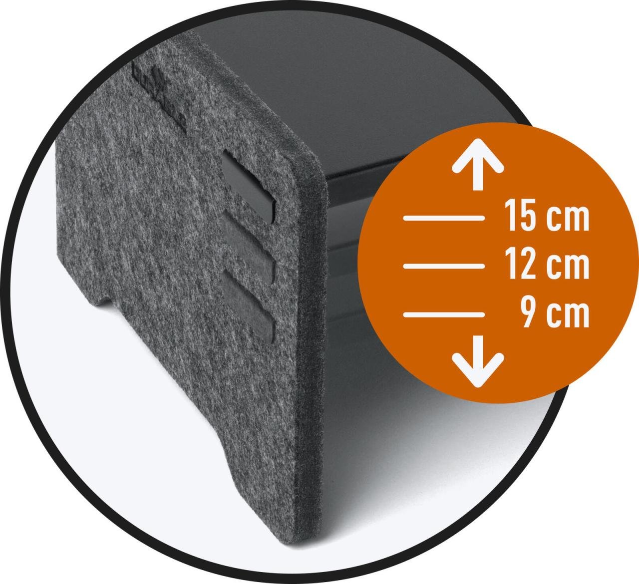 DURABLE Monitorständer EFFECT anthrazit