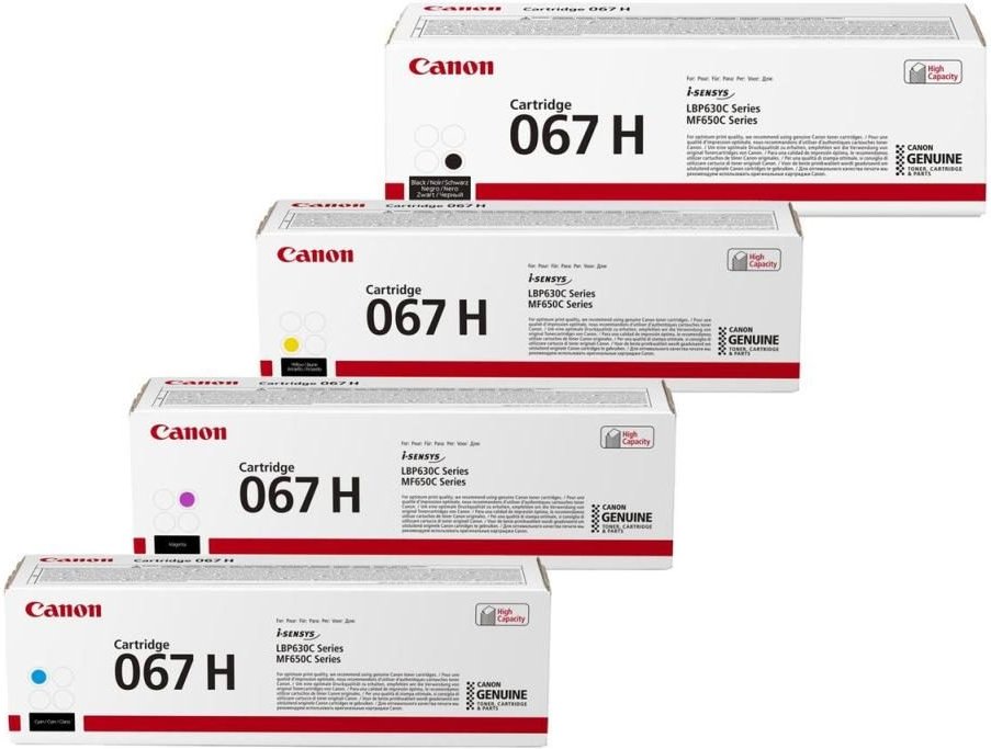 Canon Original 067H Toner - 4er Multipack