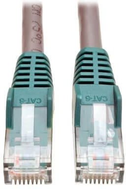 Eaton Tripp Lite Series Cat6 Gigabit Crossover Molded UTP Ethernet Kabel (RJ45 Stecker/Stecker), Grau, 10 ft. (3.05 m)