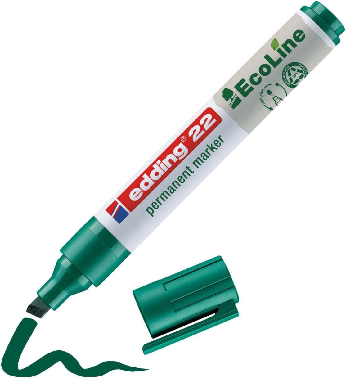 Thumbnail - edding 22 EcoLine Permanentmarker 1.0 - 5.0 mm Grün