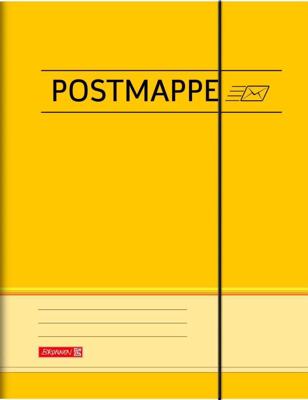 Thumbnail - BRUNNEN Sammelmappe Postmappe DIN A4 gelb