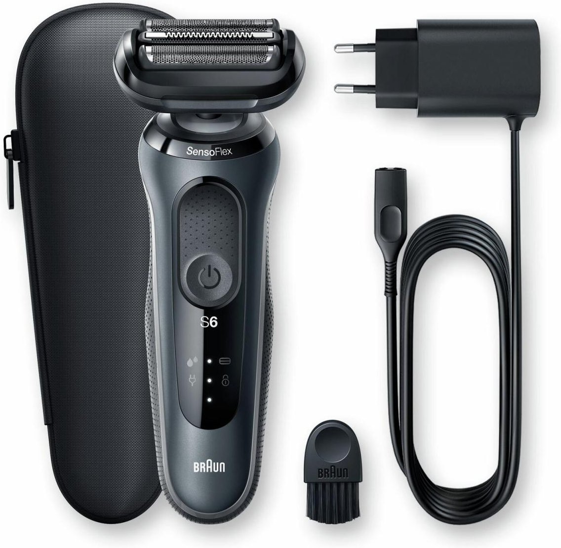 Braun Rasierer Series 6 60-N1000s Wet&Dry grau/schwarz (241119)