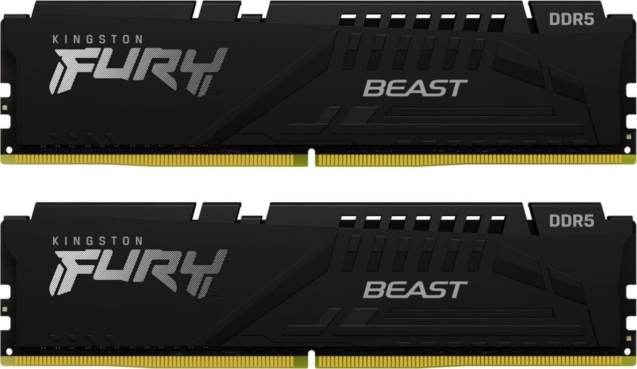 Kingston FURY Beast DIMM 32GB, DDR5-5600, CL36-38-38