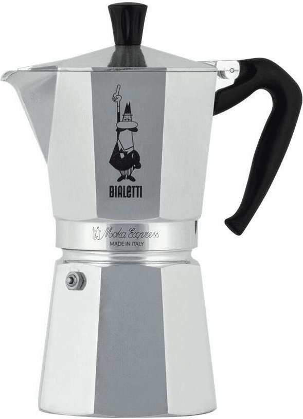 Bialetti Moka Express - silber - Aluminium - für 9 Tassen
