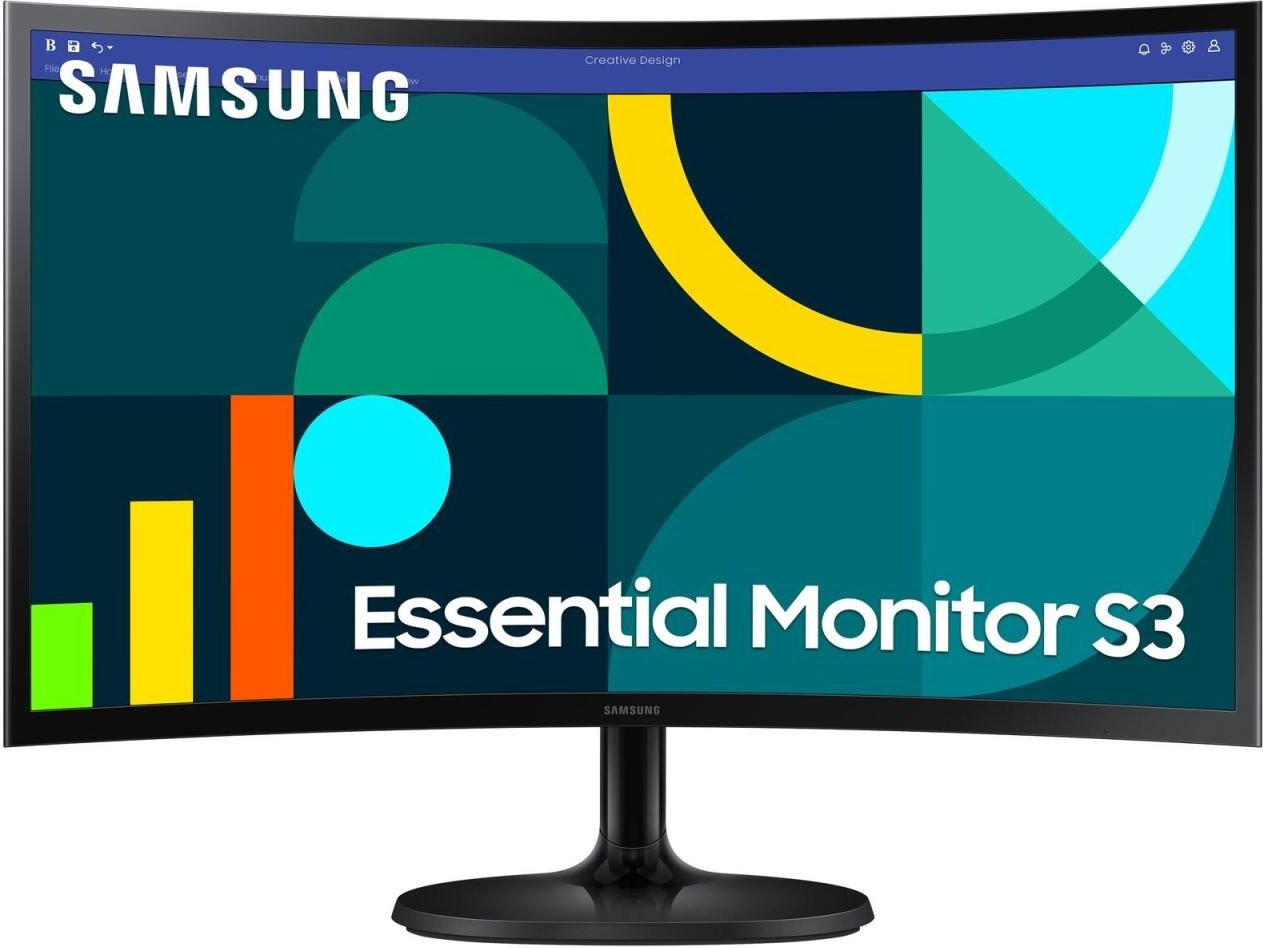 Thumbnail - Samsung S24D364GAU Curved Essential Monitor 61,0 cm (24 Zoll)