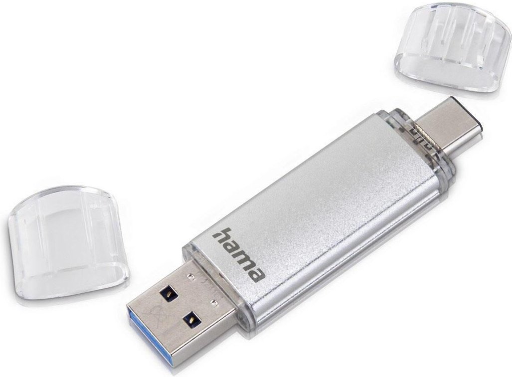 Thumbnail - hama USB-Stick C-Laeta 128GB