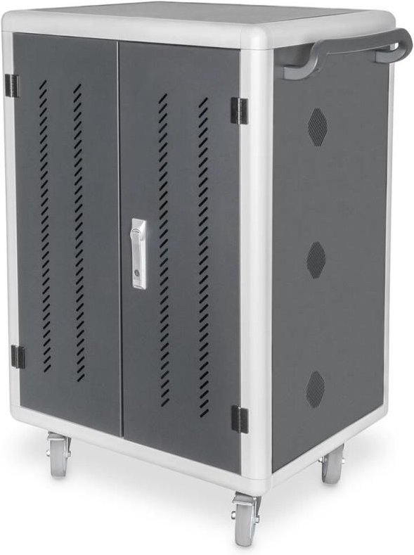Digitus Mobiler Ladeschrank für 30 Notebooks / Tablets bis 15,6 Zoll, USB-A